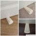 Sumnacon Flexible Rubber Door Stopper Heavy Duty No Drilling Door Stop for Home Office Works on All Surfaces Modern Wedge Design 4 Pack - B07F25JJ7H
