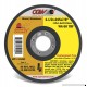CGW 4-1/2" X 0.40" X 7/8" Reinforced Quickie Cut-Off Wheel EXTRENE-2 - B07F46XD46