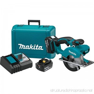 Makita XSC01T 18V LXT Lithium-Ion Cordless 5-3/8 Metal Cutting Saw Kit (5.0Ah) - B0719T9D5P