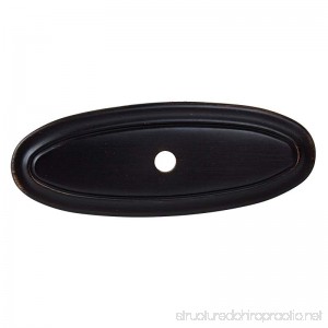 GlideRite Hardware 1034-ORB-1 Type: Cabinet Back Plates Long Thin Oblong Ring 3 Oil Rubbed Bronze Finish - B073PCN9L4