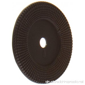 MNG Hardware 16213 1 1/2-Inch Vanilla Round Guerlain Backplate Oil Rubbed Bronze - B00EP51MYO