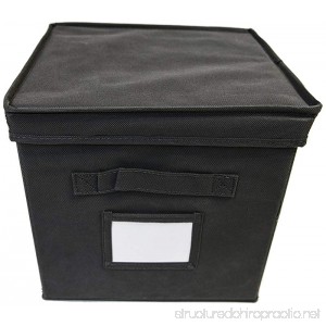 Origami RB-CUBE2-BL Cube for Book Shelf Black 2-Piece - B00OPH3QPA