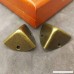 RZDEAL 8PCS Box Corner Protector Zinc Alloy Triangle Antique Hardware Desk Edge Guards Wood Jewelry Case Accessories(DIY) - B074DTJRH3