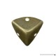 RZDEAL 8PCS Box Corner Protector Zinc Alloy Triangle Antique Hardware Desk Edge Guards Wood Jewelry Case Accessories(DIY) - B074DTJRH3
