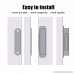 Aybloom Magnetic Door Catch - 4 Pack Stainless Steel Cabinet Magnet Closet Catches Suitable for Cabinets Doors Cupboards Drawers and Shutters - B07D8HS62C