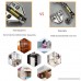 BeAhity Soft Close Hinge Semi-Coverage Style Concealed Hinge for Kitchens Bathrooms Use -Stainless-Steel Screws are Included - B07D3Y84HQ
