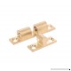 Cabinet Door Double Ball Roller Catch Closet Tension Brass Ball Latch 1.7-inch Length Gold Tone - Pack of 2 (12300:1.7") - B01FFKYH1W