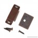 MPJ Box of 10- 15lb Single Magnetic Catches Brown/Antique Copper Retail Pack - B073TM72SL