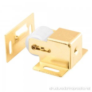 Prime-Line Products U 9047 Closet and Cabinet Roller Catch Brass Plated - B001G1EA4E
