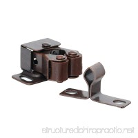 Rok Hardware Roller Catch Brown Oil-Rubbed Bronze Copper Finish Heavy Duty Latch For Cabinet Closet Doors ROKRLCS - B076L1MX6C