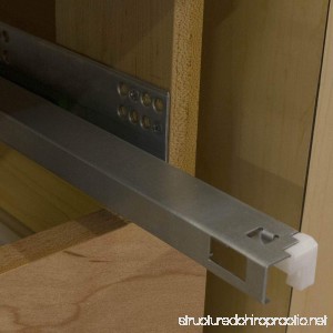 15 Soft Close Under-mount Full Extension drawer slide 85 lb capacity - B01C97YNI6