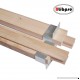Btibpse Wooden Drawer Slides 16 Inches Classic Wood Center Guide Track with Slide Glides (1 pcs) - B075V1Z2HY