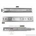 Drawer Slides URBEST 10 inch Side Mount Full Extension 3 Folding Ball Bearing Drawer Slides for Kitchen Cabinet 2 Pairs - B07DHZF3S3