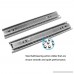 Drawer Slides URBEST 10 inch Side Mount Full Extension 3 Folding Ball Bearing Drawer Slides for Kitchen Cabinet 2 Pairs - B07DHZF3S3