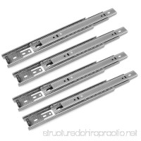 Drawer Slides  URBEST 10 inch Side Mount Full Extension 3 Folding Ball Bearing Drawer Slides for Kitchen Cabinet  2 Pairs - B07DHZF3S3