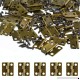 100 Pcs Small Box Hinges 18x16mm Antique Bronze Mini Hinges Retro Butt Hinges with 400Pcs Hinge Screws  Wobe Vintage Small Folding Butt Hinges for Ssmall DIY Projects Jewelry Box doll houses - B07CZYFK19