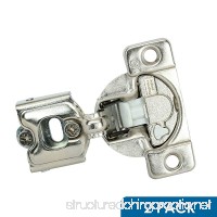 2 Pack Rok Hardware Grass TEC 864 108 Degree 1/4 Overlay 3 Level Soft Close Screw On Compact Cabinet Hinge 04429A-15 3-Way Adjustment 45mm Boring Pattern - B06W5DPGZB