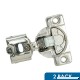 2 Pack Rok Hardware Grass TEC 864 108 Degree 1/4" Overlay 3 Level Soft Close Screw On Compact Cabinet Hinge 04429A-15 3-Way Adjustment 45mm Boring Pattern - B06W5DPGZB