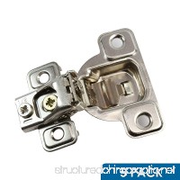5 Pack Salice 106 Degree Excenthree 1/2" Overlay Screw On Self Close Cabinet Hinge With 3 Cam Adjustment CSP3799XR - B075884HCJ