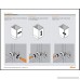 Blum (20 Pack) 1/2 Overlay Soft Close Hinge 38N355B.08 105° Blumotion with Screws Cover Caps ProCabinetBumpers Bumpers - B07BYWJ5WK