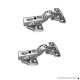FYRONDY Inset stainless steel Soft Slow Close Kitchen Cabinet Door Hinges ONE Pair (2 PCS ) in pack - B06XHHV55L