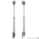 GEBANGTY Cupboard Door Gas Spring 100N And Easy Disassembly Lid Support Cabinet Support Lift Support Door Hinges(Set of 2) - B07BHNXH38