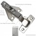 Gobrico Face Frame Mounting Overlay Kitchen Cupboard Cabinet Concealed Hinge Clip on Soft Open 105 Degree Furniture Parts - B016B8UB1M