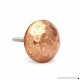 Hammered Copper Round Head Drawer  Cabinet Knob Pull - Pack of 12 - B01MCZ6Q9V