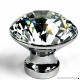HOSL 10PCS Diamond Shape Crystal Glass Cabinet Knob Cupboard Drawer Pull Handle/Great for Cupboard  Kitchen and Bathroom Cabinets  Shutters  etc (30MM) - B00MXSK33G
