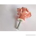 Knobs 8Pcs Elegant Pink Rose Pulls Flower Ceramic Cabinet Knobs Cupboard Drawer Pull Handles + Scre - B078R6QCH5