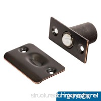 2 Pack Rok Hardware Oil Rubbed Bronze Adjustable Large Closet Cabinet Ball Catch Latch With Radius Corners And Strike - B071ZWWQ9B