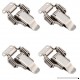 Mike Home Heavy Duty Stainless Steel Spring Draw Toggle Latch Lock Cabinet Box Hasp Latch 4 Pcs (Large) - B076GZHJP5
