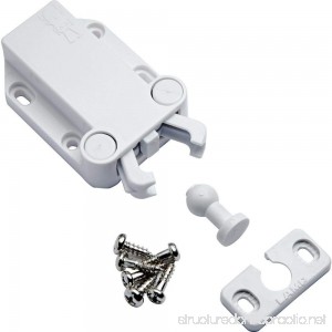Safe Push Touch Latch White Standard (2-3/8'' Long overall) - B001DT32E8