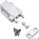 Safe Push Touch Latch  White  Standard (2-3/8'' Long overall) - B001DT32E8