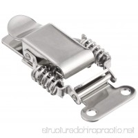 Stainless Steel 304 Spring Loaded Draw Latch Polished Finish Non Locking 3 21/64 Length (Pack of 1) - B006IHW06Q