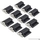 Tanice Magnetic Latches 10pcs Heavy Duty Magnetic Catch Push to Open Magnetic Pressure Touch Release for Home Furniture Cabinet Door Cupboard - B07CKYR5VZ