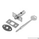 uxcell Fire Door Metal Hidden Manager Tubewell Mortise Lock Silver Tone w Key - B01N928BM1