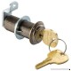 1-3/4" Long Cylinder Lock - Antique Brass  keyed alike - B001DT1682