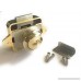 AMT Key Less Push Button Cabinet Latch for Rv/Motor Home Cupboard Caravan Lock for Cupboard Push Latch Lock (Glossy Gold) - B071ZR1BHL