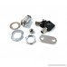 Antrader Keyed Different Combination Tubular Cam Lock with 0.9 Length Cylinder for Desk Cabinet Drawer - B0773BS5Y3
