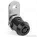 Black Tubular Cam Lock with 7/8 Cylinder Keyed Alike - B07FKYKPCG