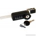 Combi-Ratchet 7865S 4-Dial Sliding Combination Ratchet Lock with Key Override for Glass Display Cases - B006Y3IDEM