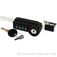 Combi-Ratchet 7865S 4-Dial Sliding Combination Ratchet Lock with Key Override for Glass Display Cases - B006Y3IDEM