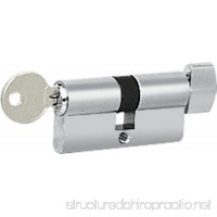 CRL Polished Stainless Keyed Cylinder Lock with Thumbturn - B0012IZBTE