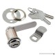 First Watch Security 1381-604 Drawer & Cabinet Lock Keyed Alike 1-1/8" Utility Cam Finish  Chrome - B0084639WS