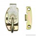 LepoHome 6 Pieces Metal Table Locks Dining Training Table Buckles Connectors Hardware Accessories - Brass Plated - B07DRBB8P4