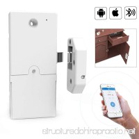 Smart Bluetooth Lock for All Kinds of Drawer and Cabinet  Multifunctional Bluetooth APP for Android and iOS  Quick and Easy to Install - B07F58T4QF