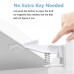 TISSA 10 Packs Child Safety Cabinet Locks with ON/OFF Switch- Baby Proofing Cabinets System Easy Install with No Tools or Drill Needed for Drawers Cabinets Closets(White) - B07DQLCWFD