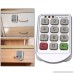 Zerodis Electronic Cabinet Lock Kit Set Keyless Digital Keypad Door Lock with Password Entry - B07DGRJ928