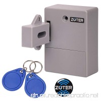 ZOTER Cabinet Lock  Battery RFID Card Hidden Drawer Locker Lock Keyless DIY without Perforated Hole - B078SQGCN9